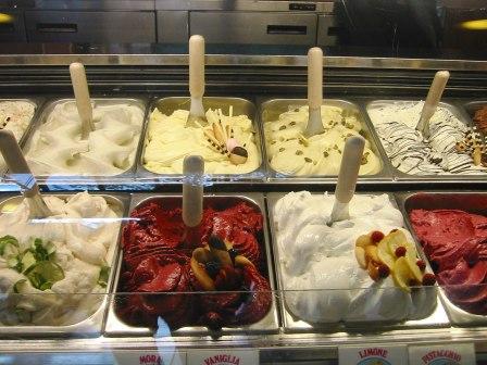 gelato case